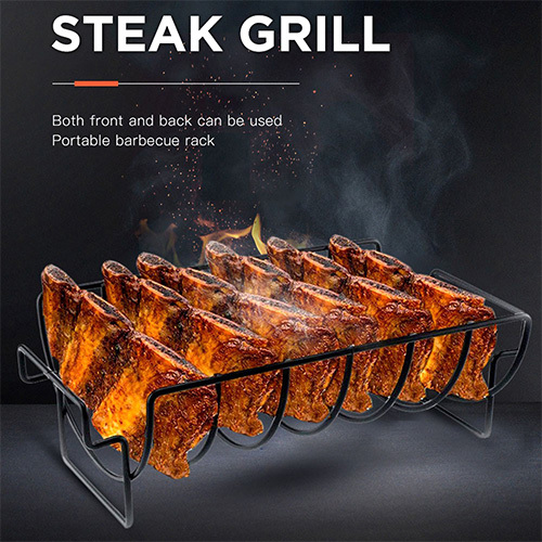 Grill Reversible Rack Holder