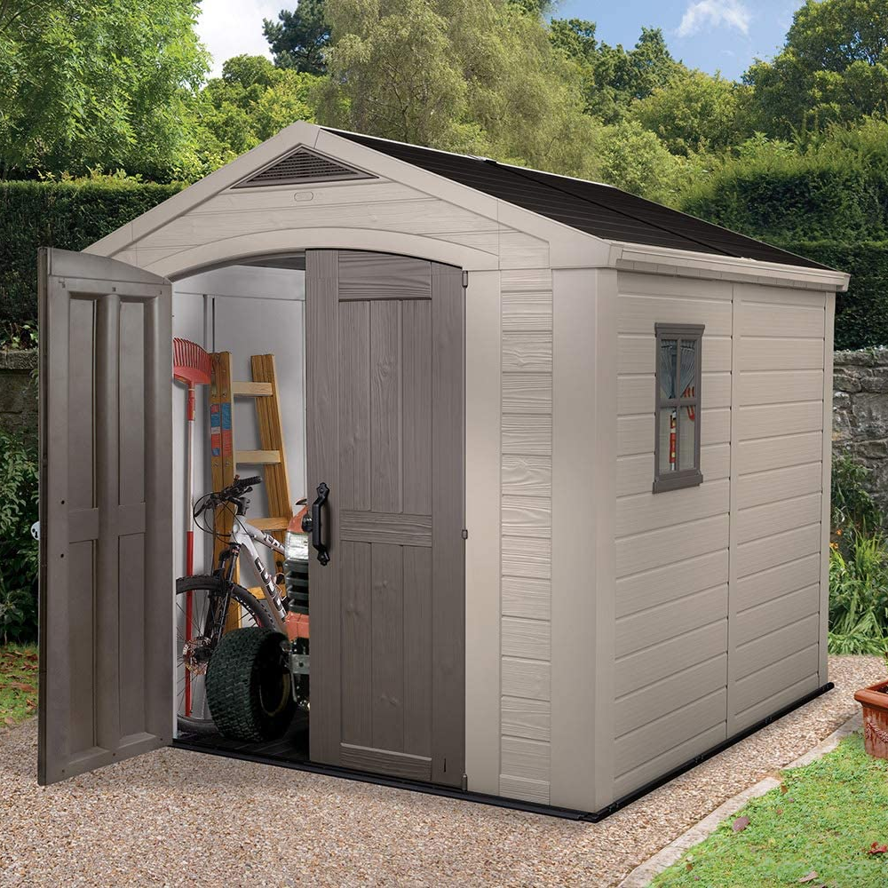 🎉Today's Specials🔥 8x6 ft.Resin Outdoor Storage Shed