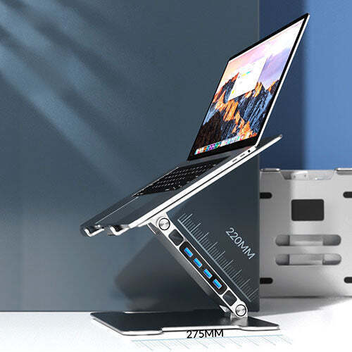 Laptop / Tablet Stand w USB 3.0 Port HUB