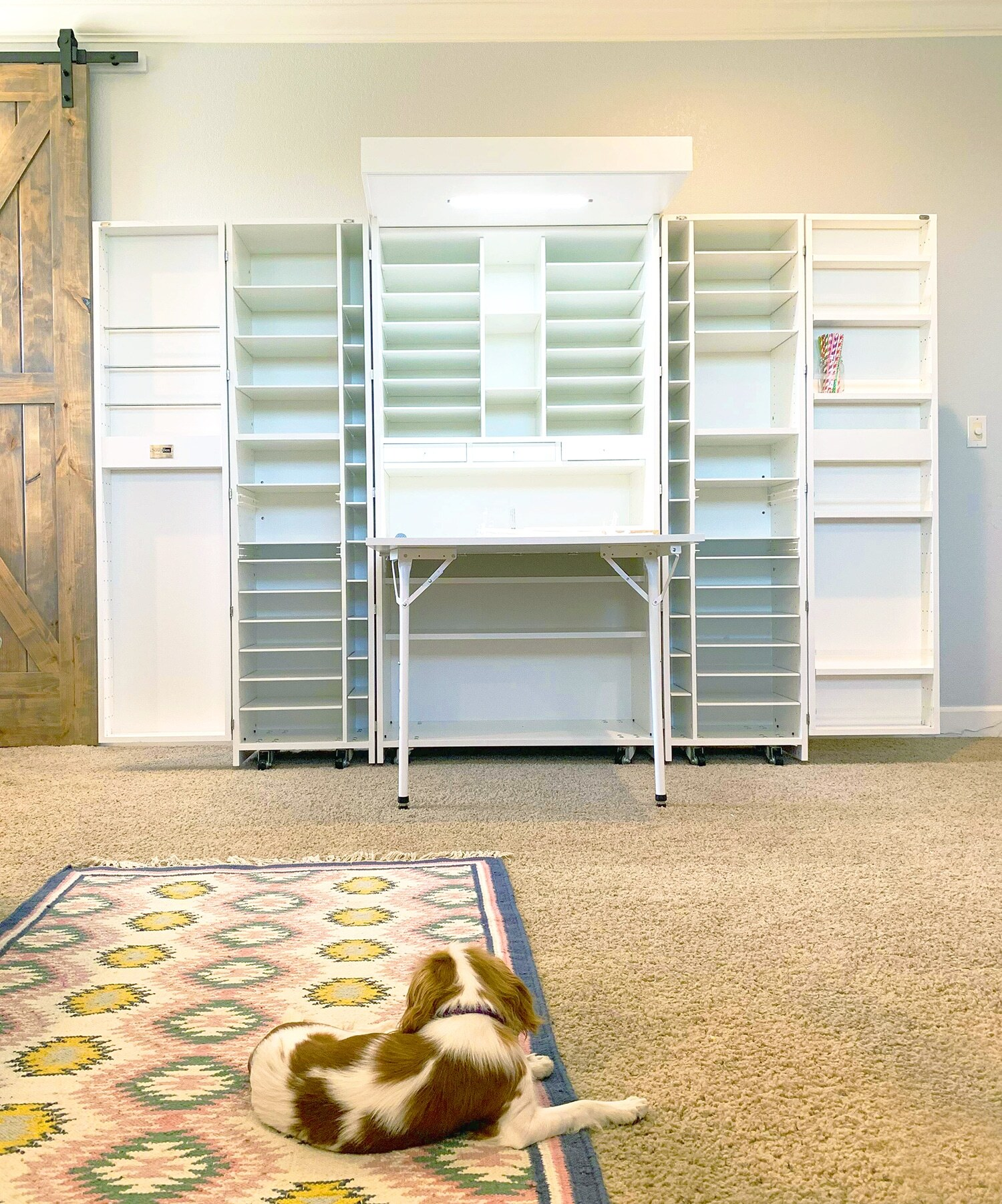 🤩Only 39.90🤩【Limited to one purchase per person】🔥Miscellaneous Storage Craft & Sewing Armoire