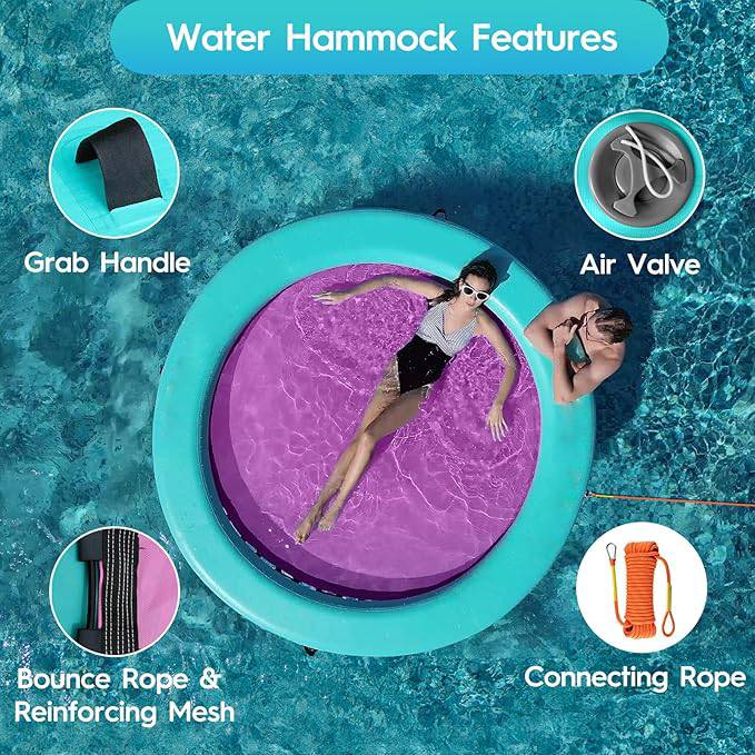 🏖️Today's Specials👙Portable Inflatable Outdoor Water Floating Mat