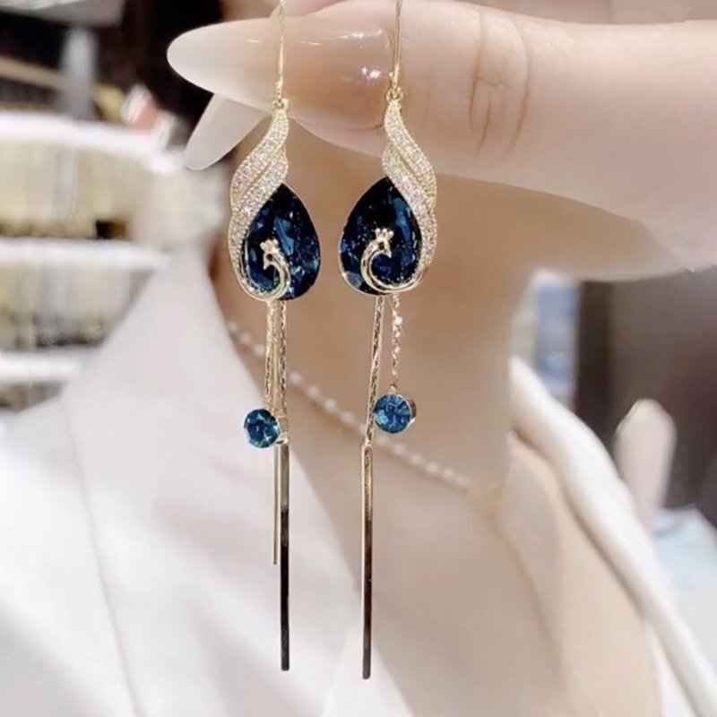 Goldendas LAST DAY-NEW YEAR SALE 50% O FF✨Peacock earrings🦚