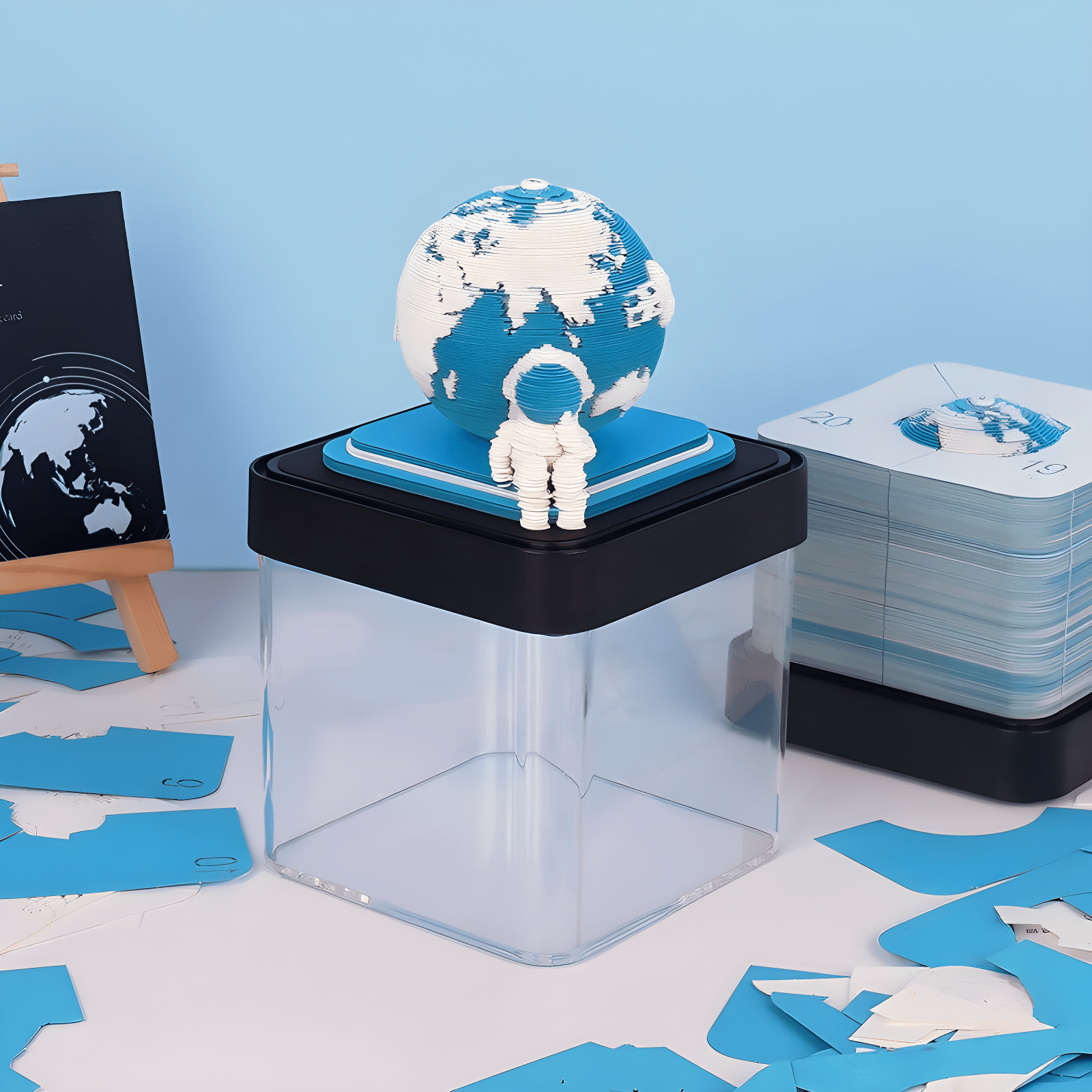 🌎Earth (With Light & Calendar 2024)🌎