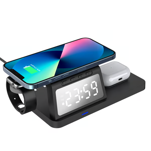 🔥Today's Specials🎉Wireless charger with clock and night light function (fast charging)⚡