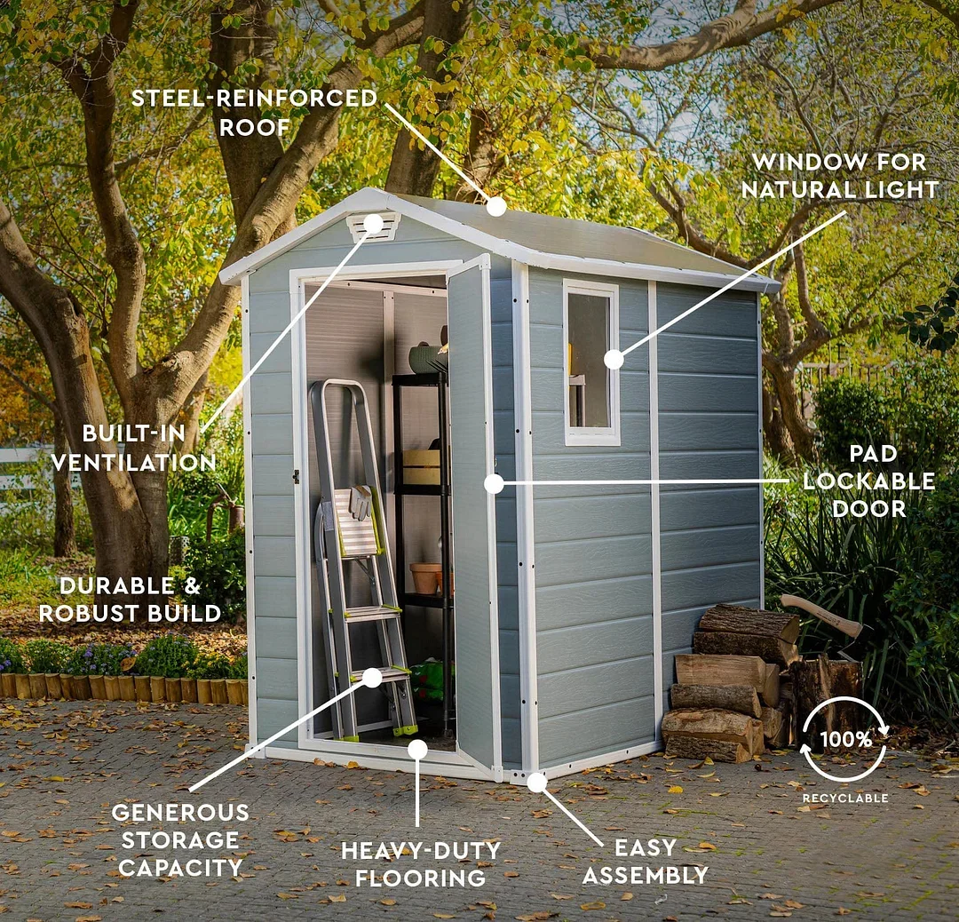 💥Promotional Items💥Resin Outdoor Storage Shed Kit