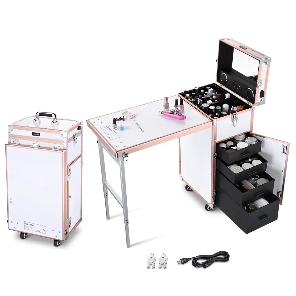 Rolling Manicure Table Trolley🎁Buy 2 Get Free Shipping.