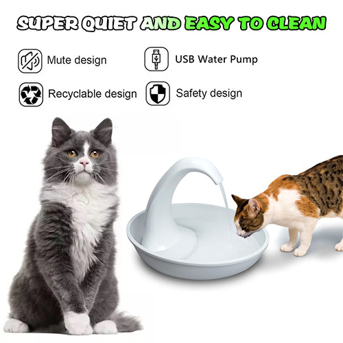 Pet Swan Pet Drinking Fountain