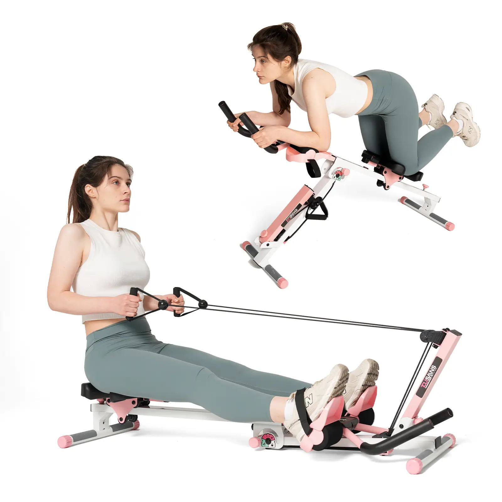 Tousains 3 in 1 Rowing Machine