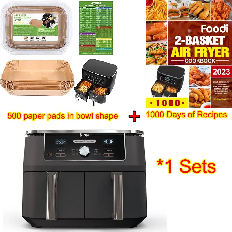 🔥Clearance Sale 🔥 XL 2-Basket Air Fryer with 6 Functions