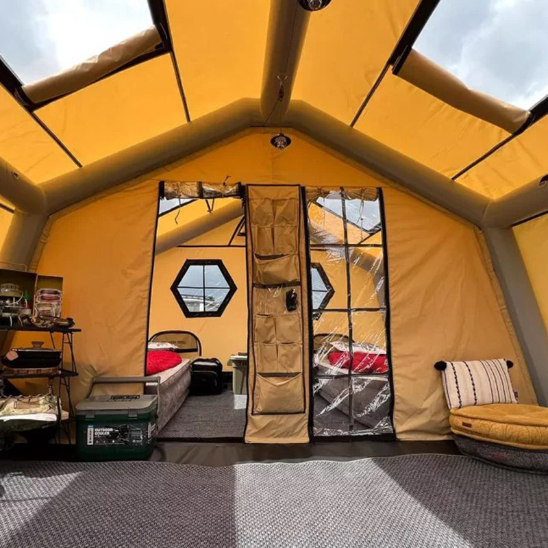 🏕️Light luxury fortress|Inflatable instant molding🔄