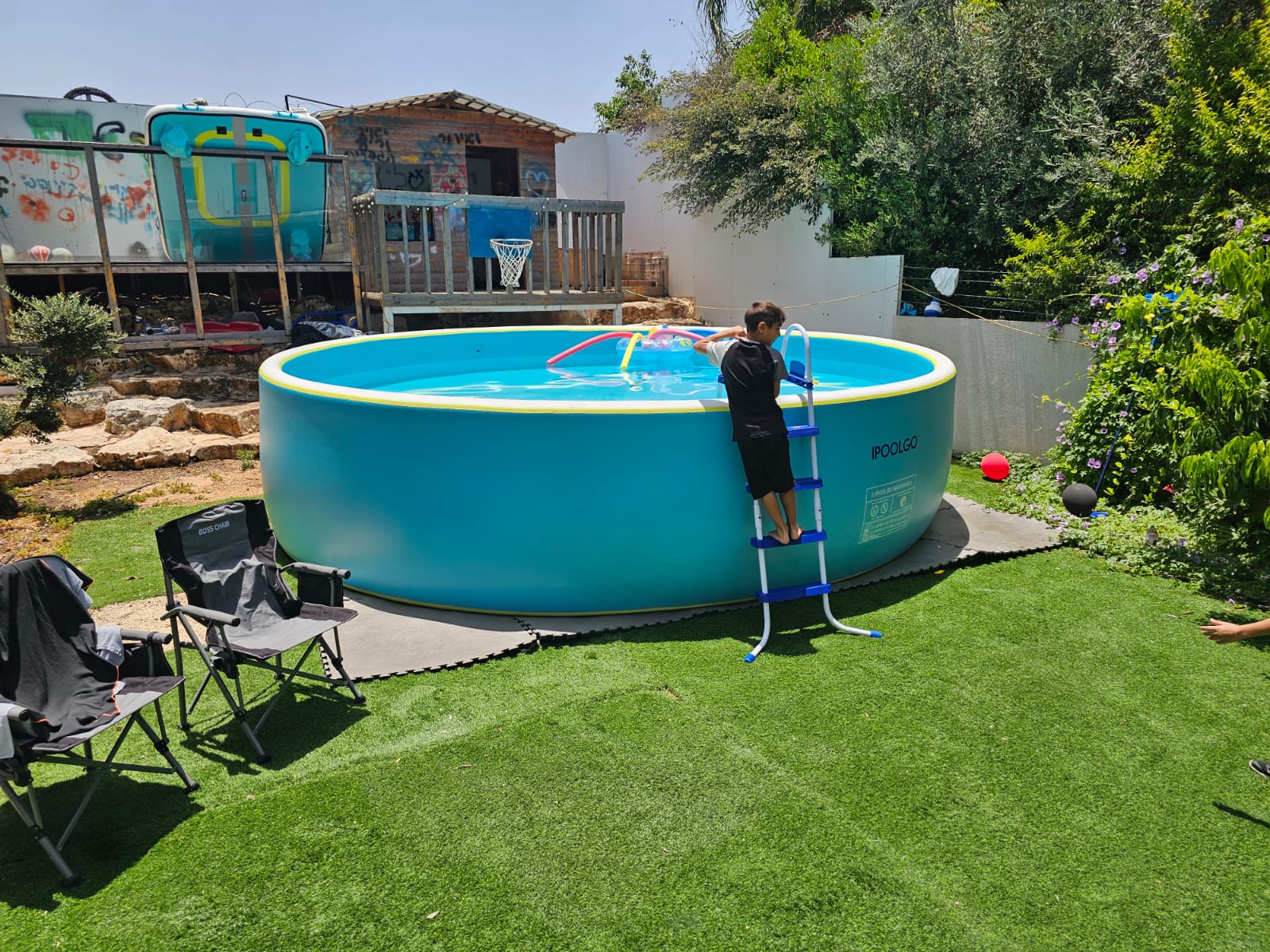 🔥Best Sellers in 2025👉POOL HOT SALE WITH MANUAL PUMP AND REPAIR KIT