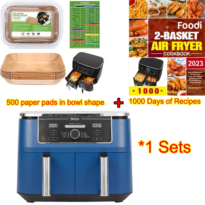 🔥Clearance Sale 🔥 XL 2-Basket Air Fryer with 6 Functions