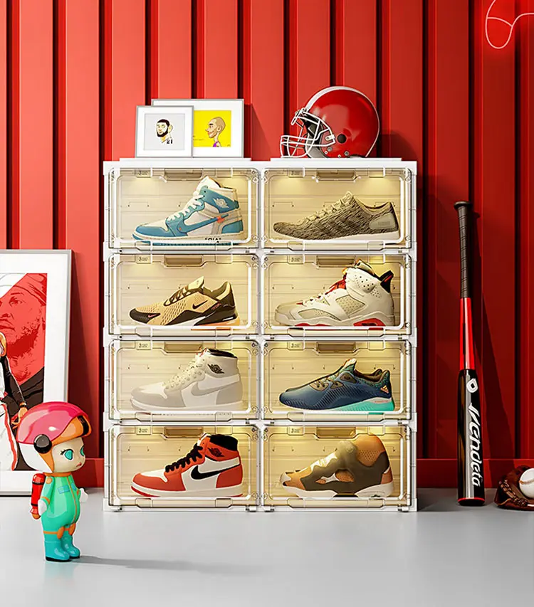 👢Boîte de rangement intelligente pour baskets à commande vocale, sans installation🎁 Achetez-en 2 et bénéficiez de la livraison gratuite.