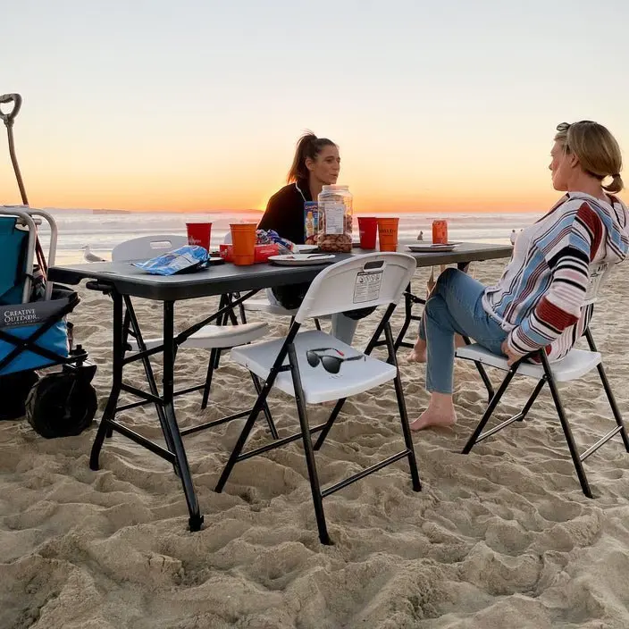 The rolling table and 4 chairs COMBO🎁Buy 2 Get Free Shipping.