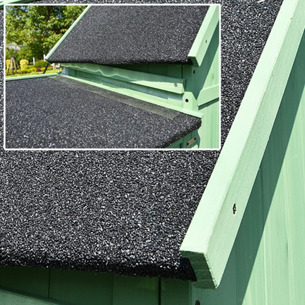 🏠Today's big sale🏠Outdoor Storage Shed Garden Wooden Tool Shed