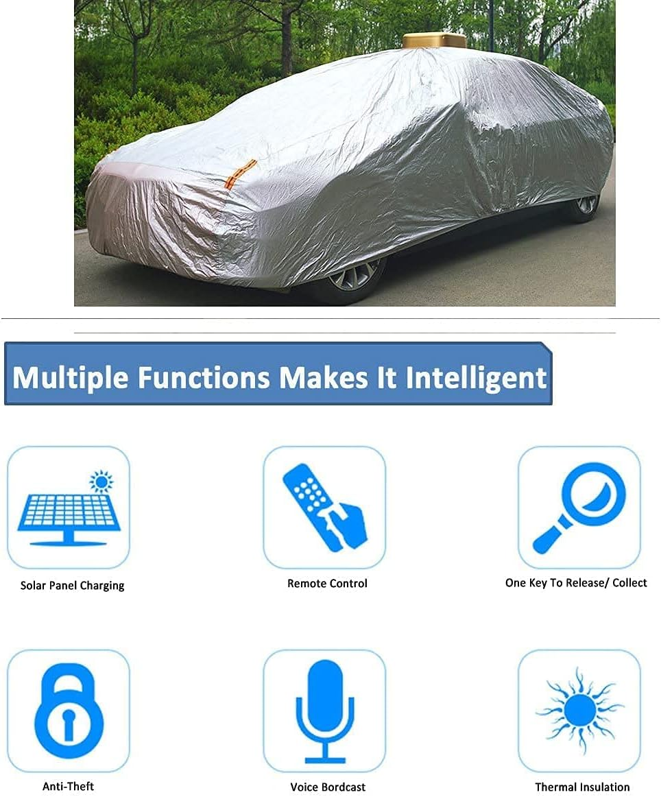 📣🔥Clearance Sale💥Fully automatic solar smart car cover