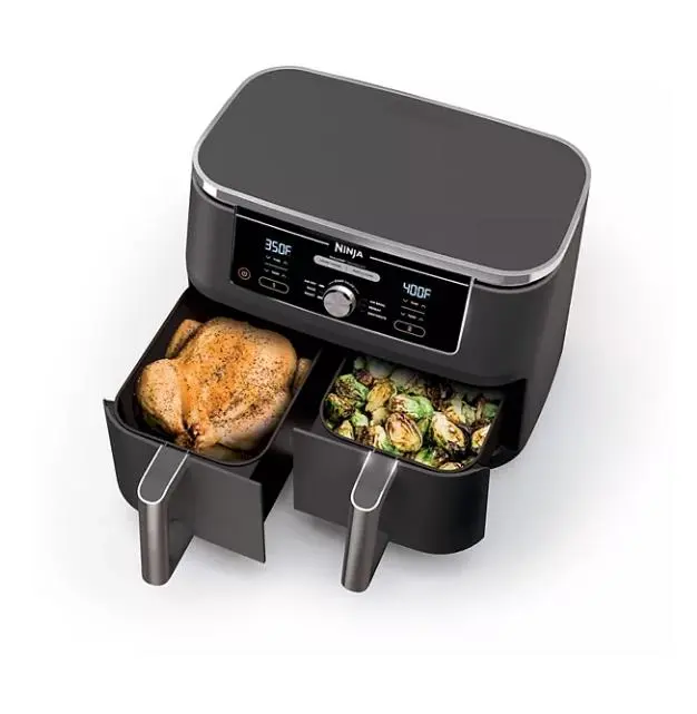 🔥Clearance Sale 🔥 XL 2-Basket Air Fryer with 6 Functions
