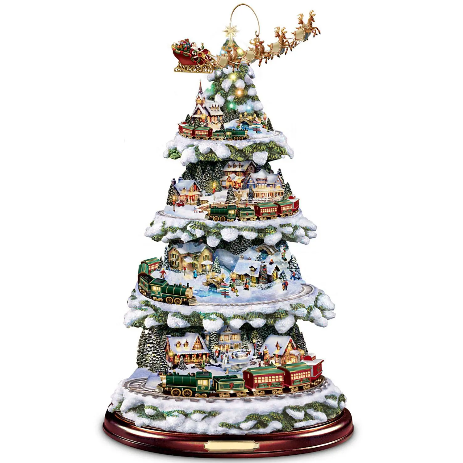 🎅Merry Christmas - Christmas Sale🔥Wonderland Express Christmas Tree With Train