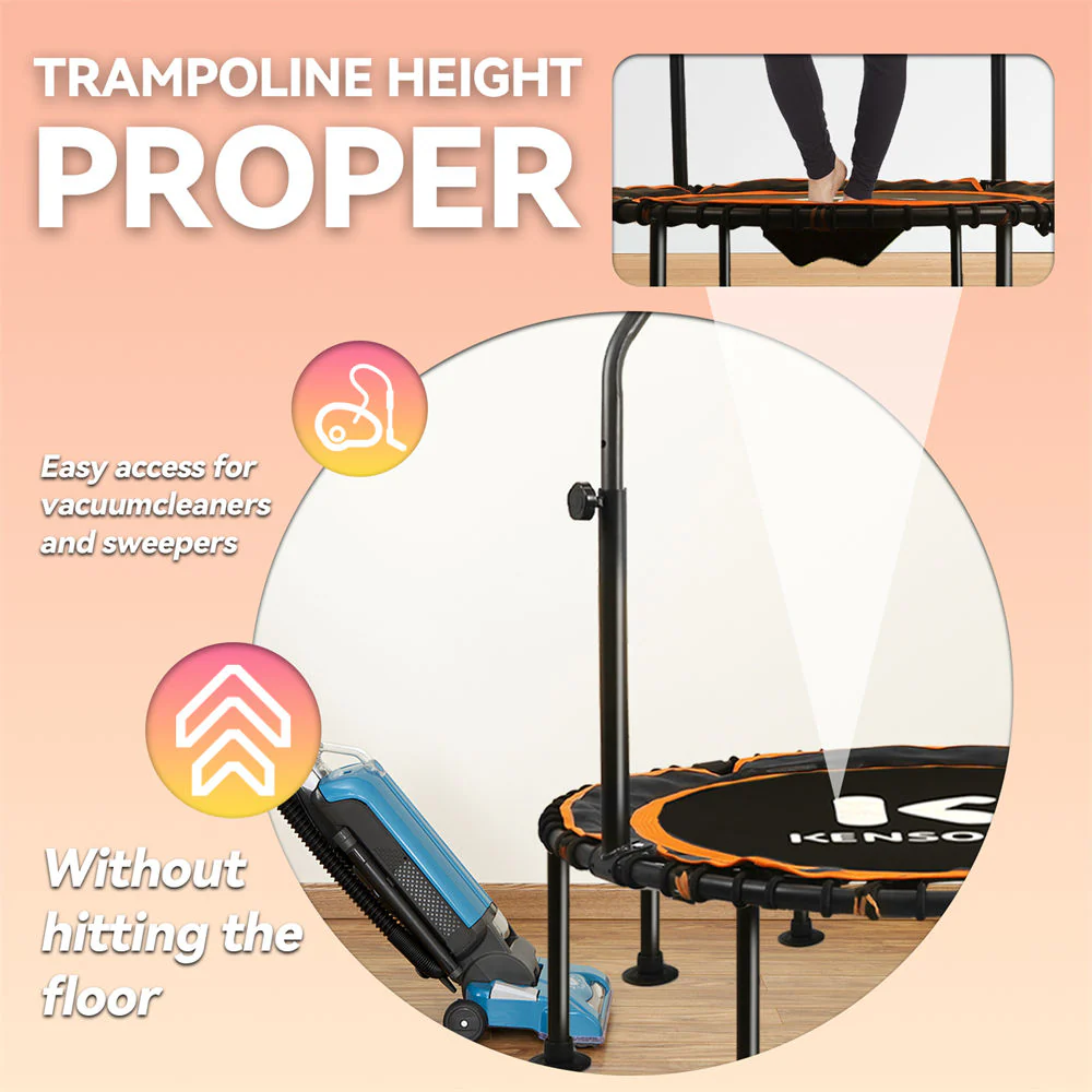 KA U-Bar Bungee Trampoline Orange