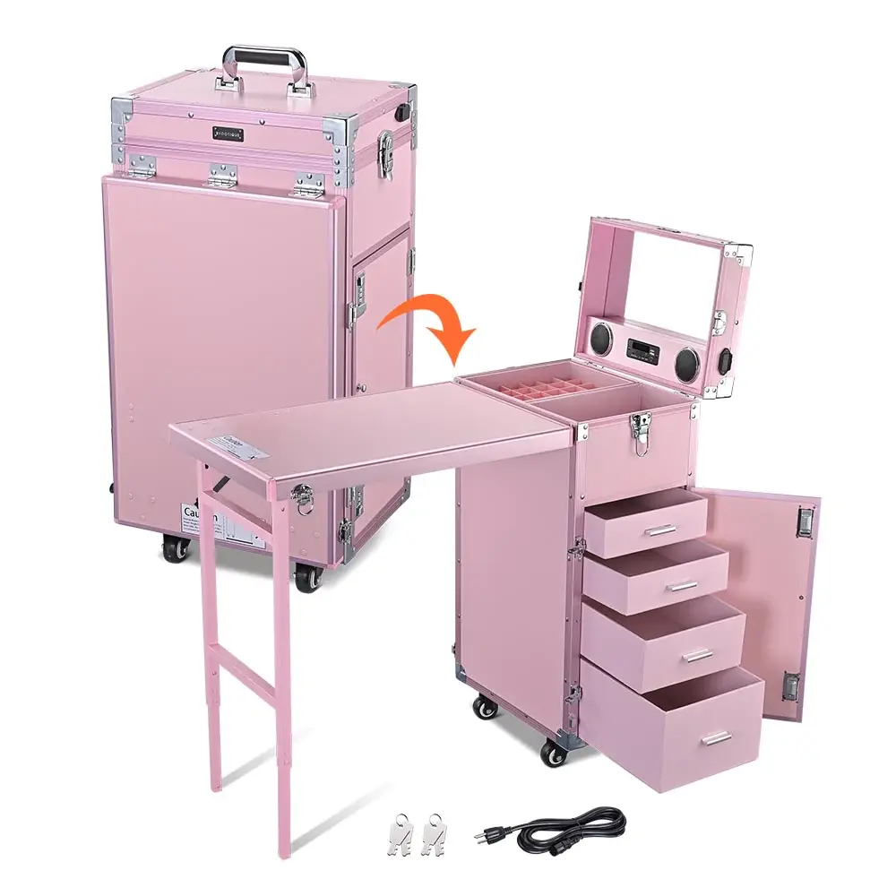 Rolling Manicure Table Trolley🎁Buy 2 Get Free Shipping.