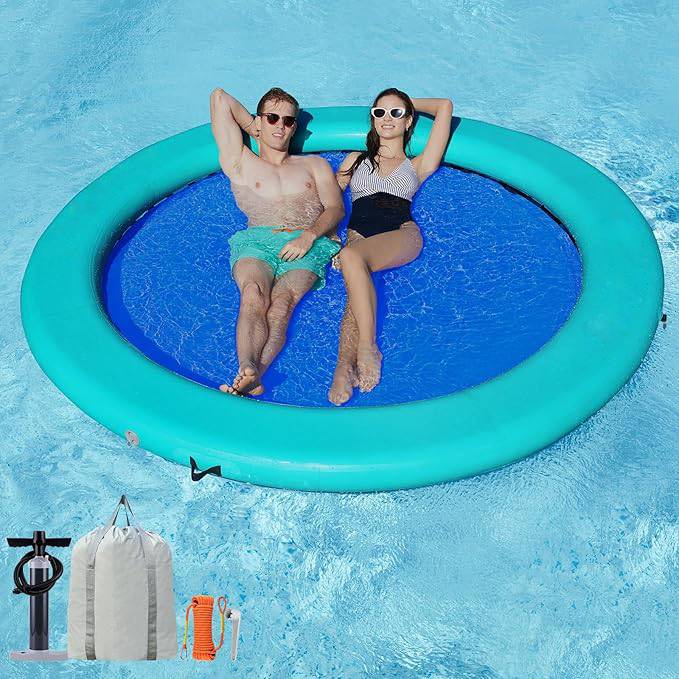 🏖️Today's Specials👙Portable Inflatable Outdoor Water Floating Mat