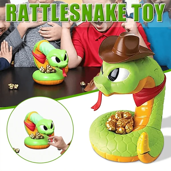 (🔥Black Friday Sale-50% Off) Electric tricky and scary rattlesnake toy