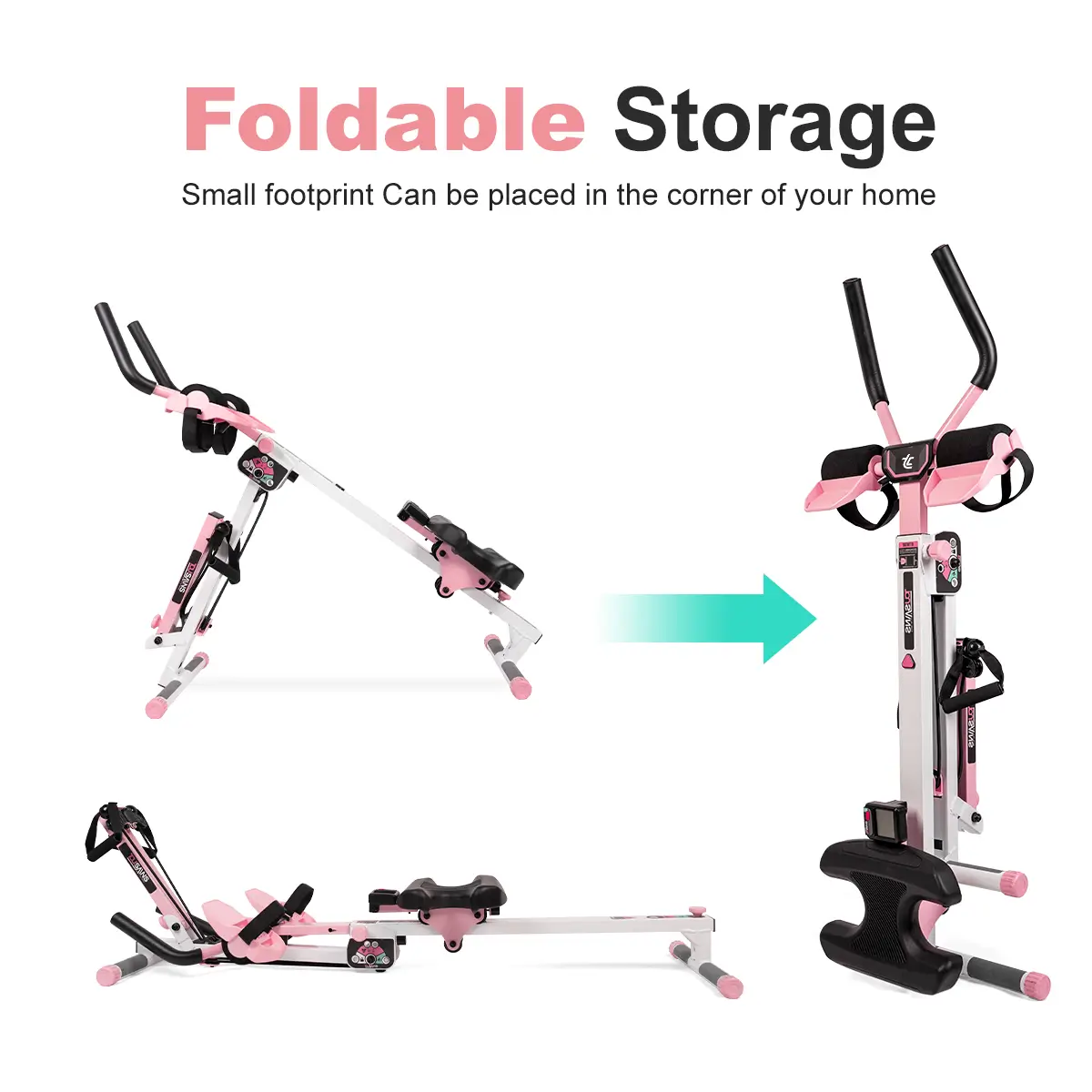 Tousains 3 in 1 Rowing Machine