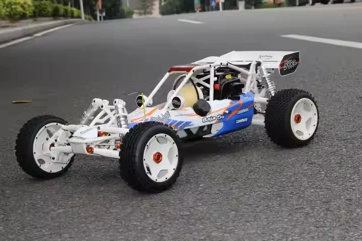 🎁2.4G RC Racing Car 90km/h SY Baja 1/5 5B 30cc Gas 2 Stroke Engine off road Truck Gasoline Powered with Radio Controller