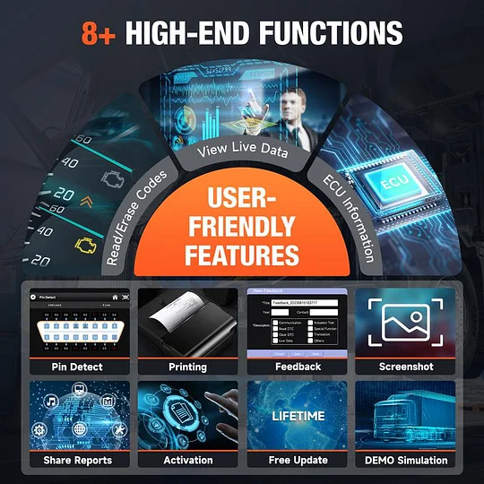 💥Today's 50% off promotion🚀Auto OBD2 Scanner Vehicle