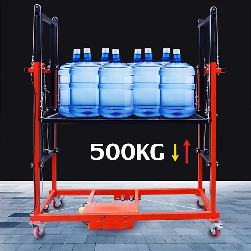 💥HOT SALE🎉Foldable electric lift scaffolding (load 500kg)