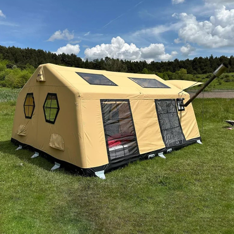 🏕️Light luxury fortress|Inflatable instant molding🔄