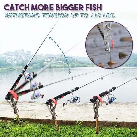 🎁Buy 2 Free Shipping🎣 Automatic Fishing Rod Holder