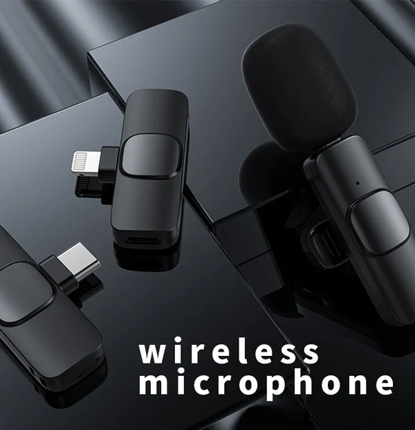 🔥LAST DAY SALE🔥New Wireless Lavalier Microphone