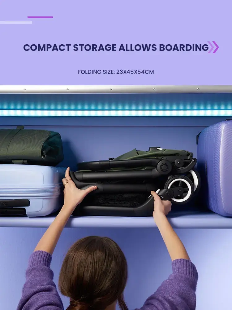 👶🏻Foldable stroller that can go on the plane💥(Almost Sold Out)buy two free shipping