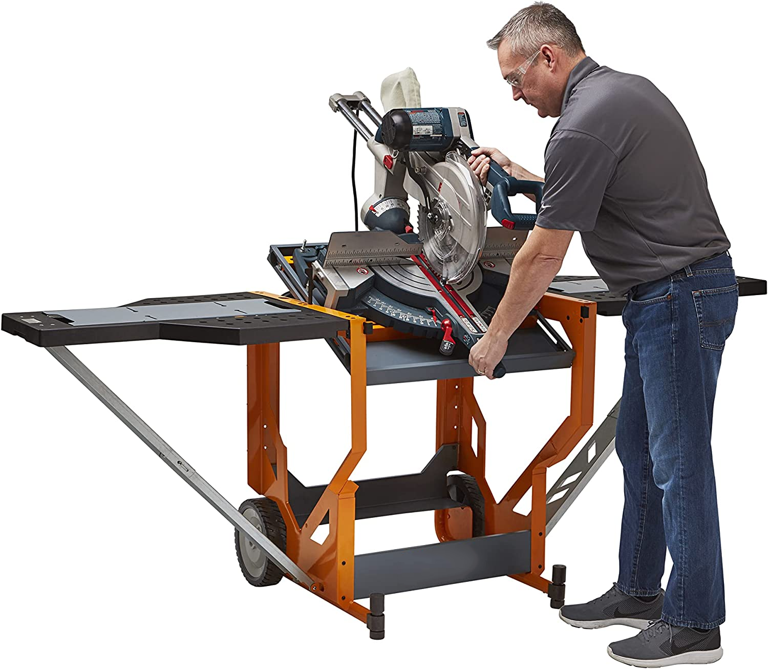 🔥Clearance Sale🔥Miter Saw Stand Work Station