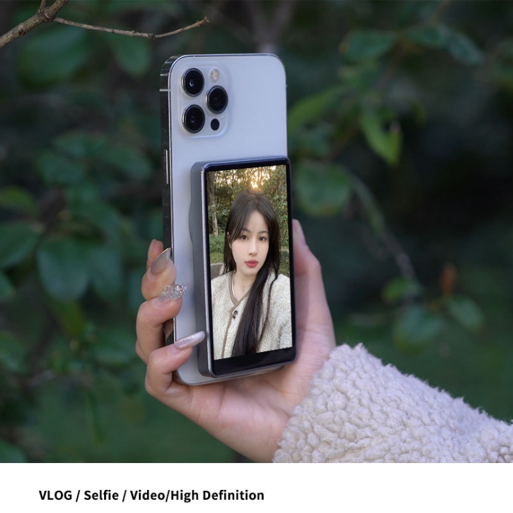 📣Buy 2 get free shipping🌈Mobile Phone Wireless Magnetic Screen Rear Selfie Screen Monitor Display