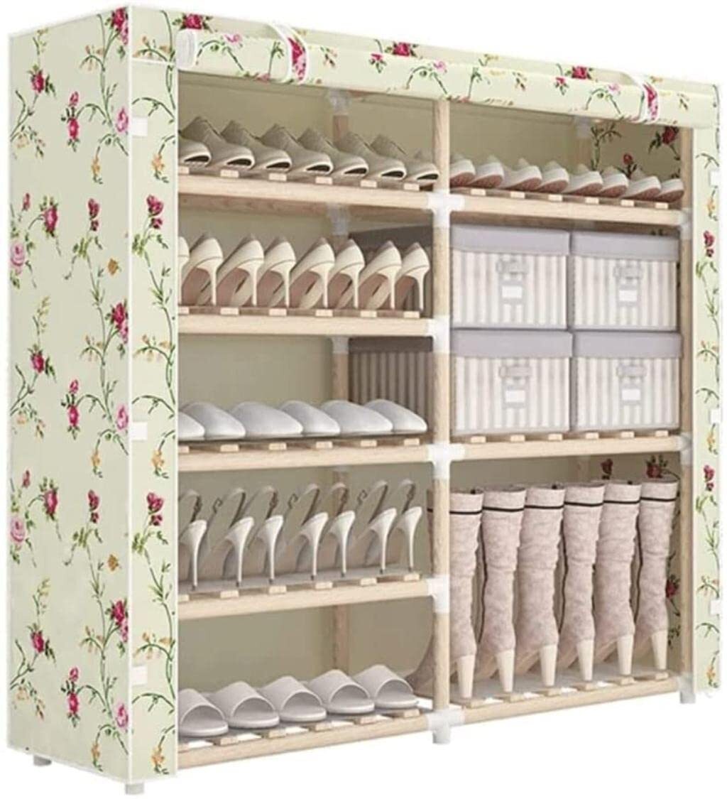 Shoe Cabinet 5 Tiers Shoe Rack Organizer