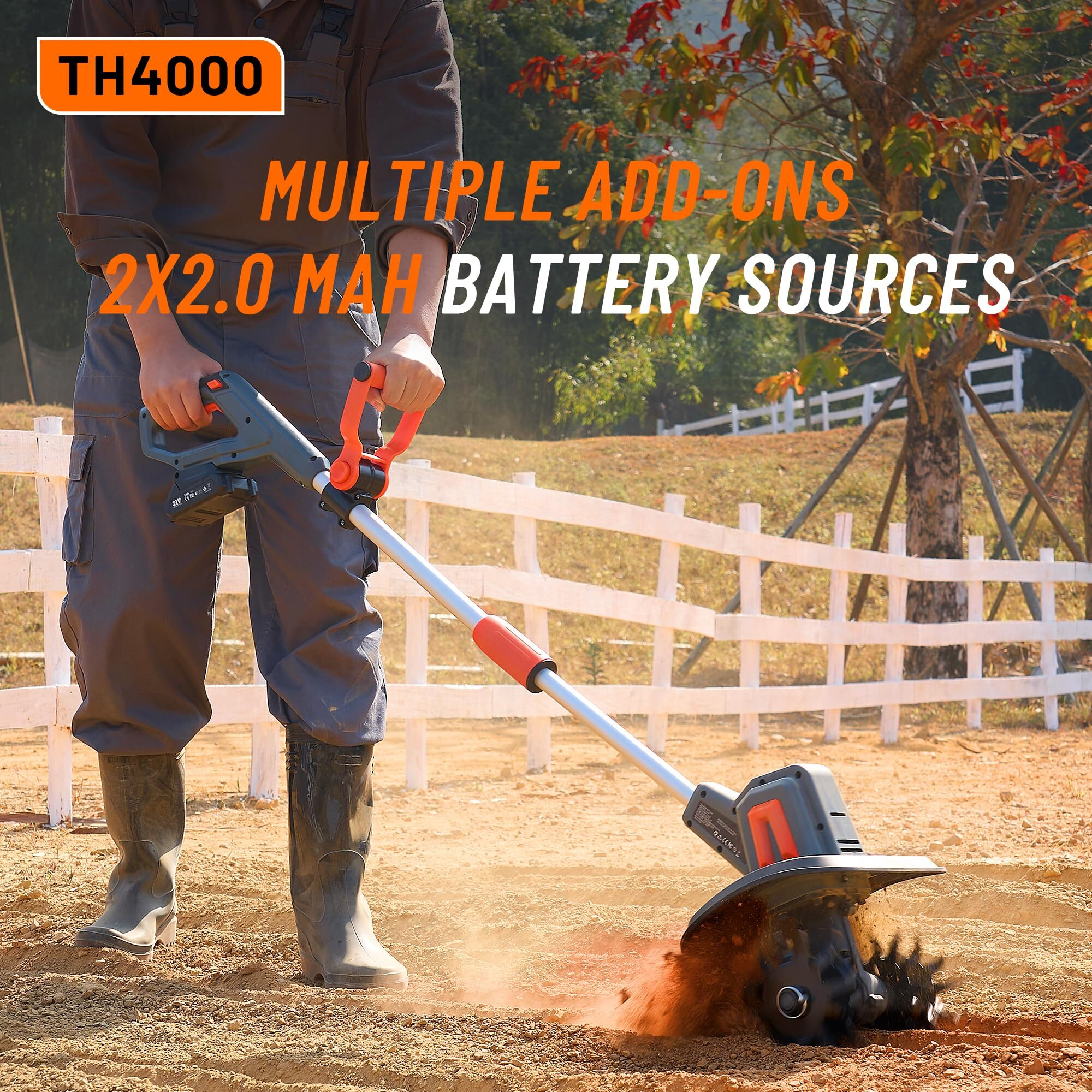 🔥Hot Sale🔥Cordless Tiller Cultivator