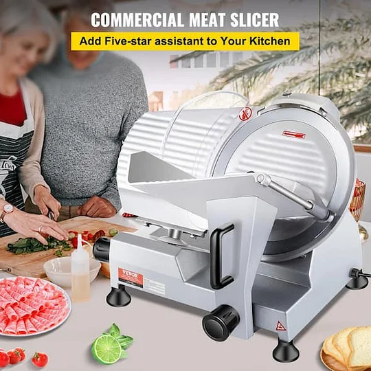 Commercial Meat Slicer 240W 10 in