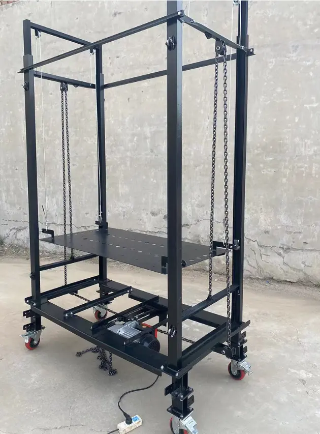 💥Factory Clearance🎉Foldable electric lift scaffolding (load 500kg)