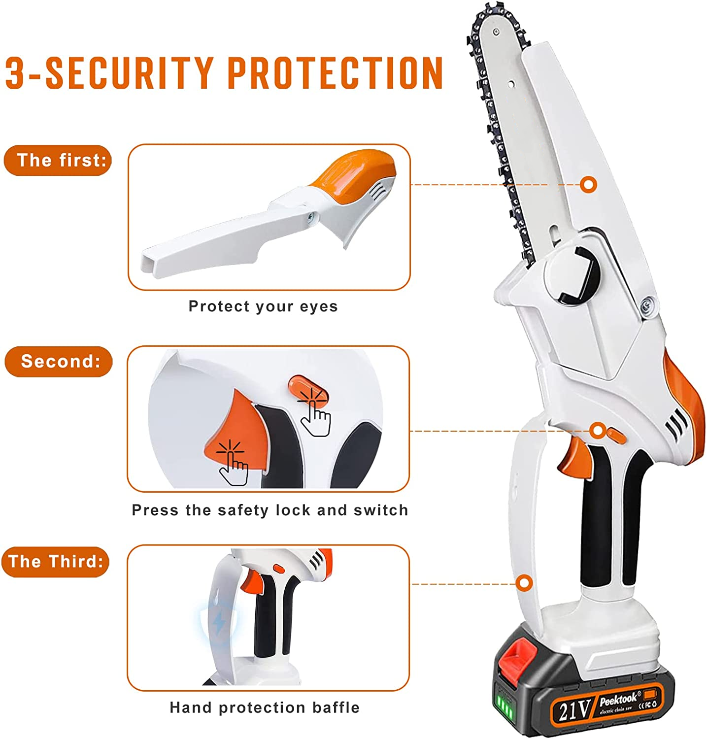 Convenient electric cordless chainsaw-Buy 2 Get Free Shipping!