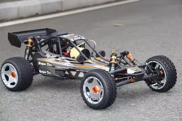 🎁2.4G RC Racing Car 90km/h SY Baja 1/5 5B 30cc Gas 2 Stroke Engine off road Truck Gasoline Powered with Radio Controller