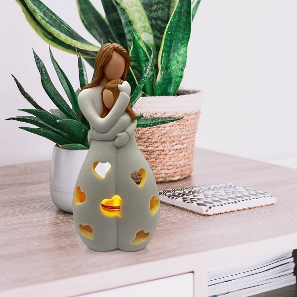 ❤️Mother's Day Sale❤️Mother and Son Hug Candlesticks