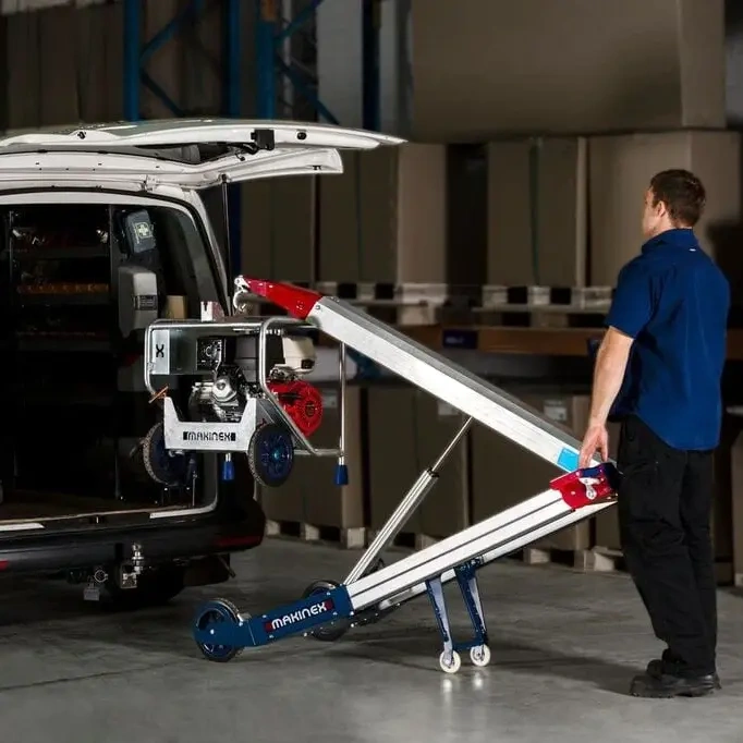 🔥Today's Specials🔥HAND PUSH PORTABLE ELECTRIC FORKLIFT