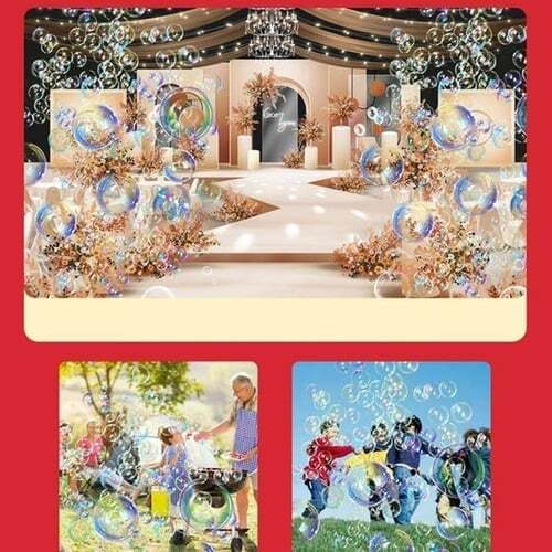 🎅🎄Merry Christmas - Christmas Sale🔥-Fireworks Bubble Machine