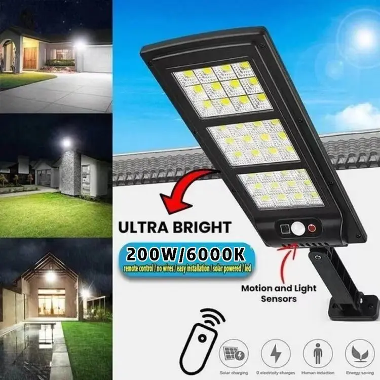 🔥SOLAR LED LAMP 6000K🔥BUY 2 FREE SHIPPING