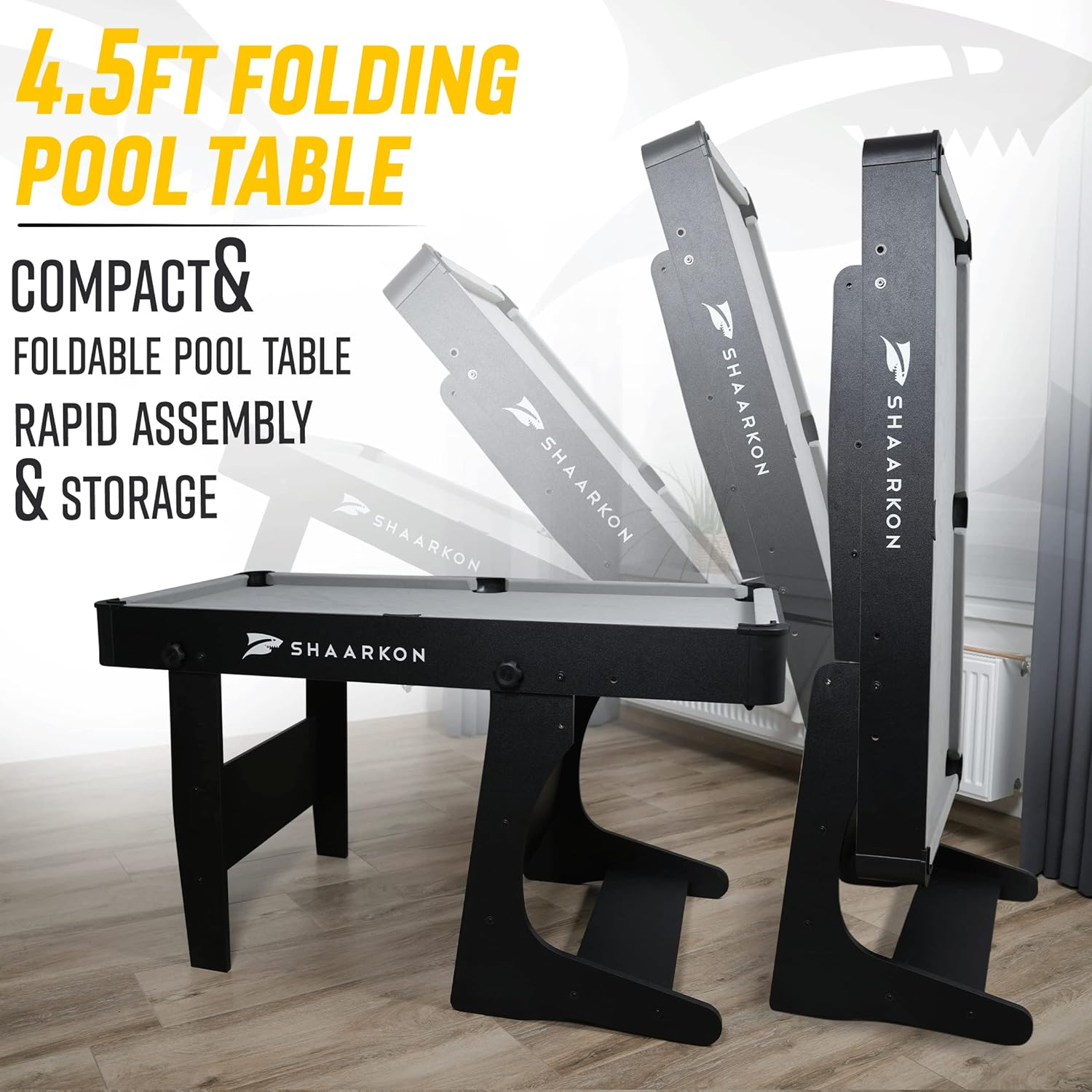 Mid Sized Folding Pool Table