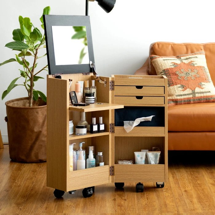 🎉Christmas Promotion Buy 2 Free Shipping🔥Japanese Folding flip makeup cabinet🎉