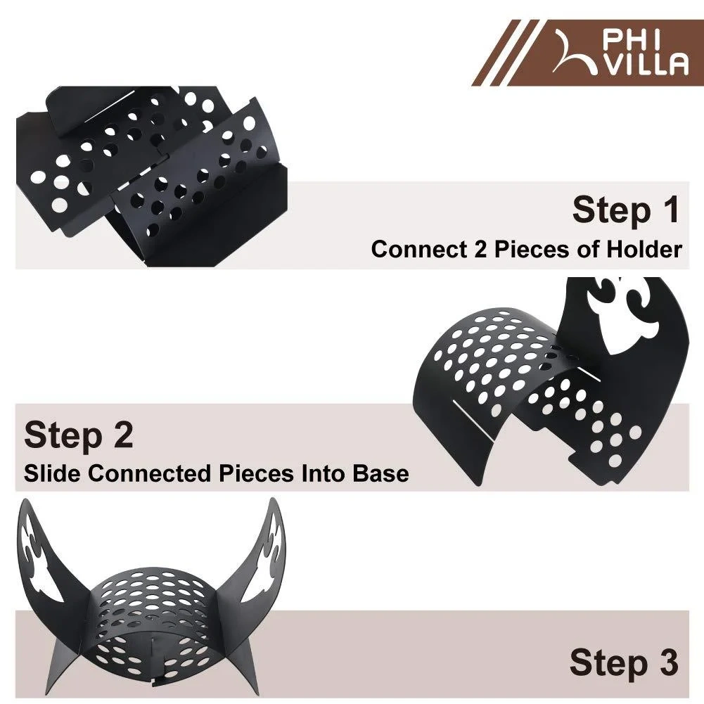 Fireplace Log Holder Firewood Rack Storage Rack for Firewood