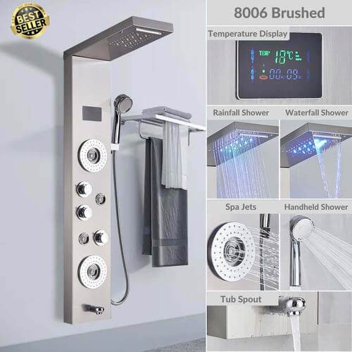 8 SERIES™ Shower Panels
